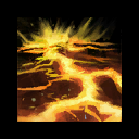 Fiery Eruption