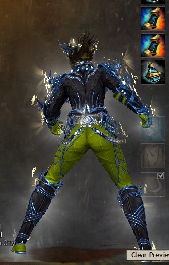 File:Suffused Obsidian armor (light) sylvari female back in combat.jpg