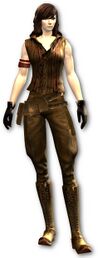 Leather Hoodie Clothing Outfit
