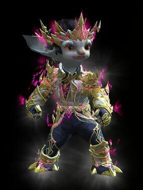 Front view in combat stance