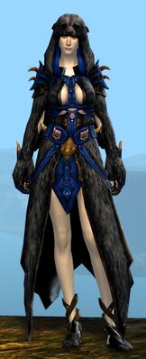 Bear Ceremonial armor human female front.jpg