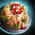 Plate of Poultry Aspic with Salsa Garnish.png