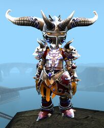 Mistforged Triumphant Hero's armor (heavy) asura female front.jpg