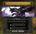 Pop-up upon unlocking the skyscale in Secrets of the Obscure.
