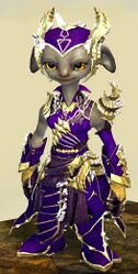 Blossoming Mist Shard armor (light) asura female front.jpg