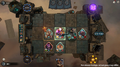 Pre-release screenshot of the card arena.