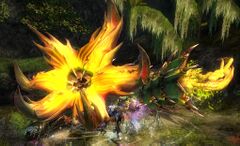Legendary Amber Great Jungle Wurm Head (historical).jpg