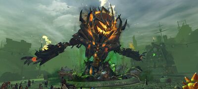 Mad King Thorn breaches the Grand Piazza