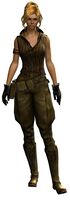 Leather Hoodie Clothing Outfit human female front.jpg